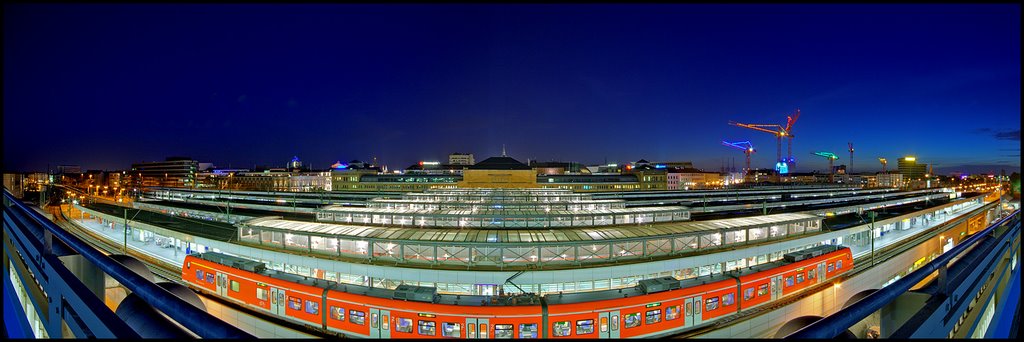 Panorama: Hauptbahnhof Hannover