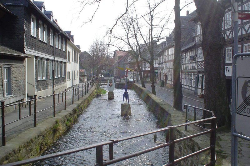 Idyllic canal, Goslar