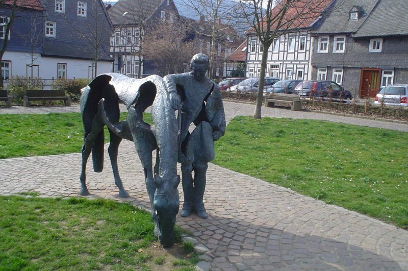 Modern art by Ursula Focke in Goslar