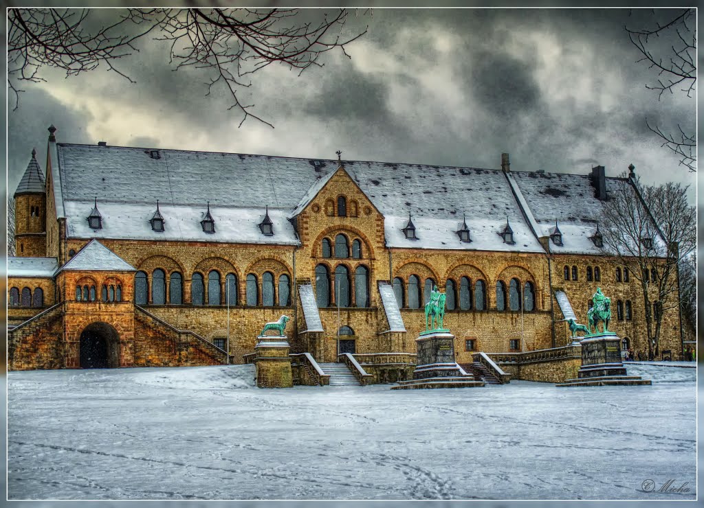 Kaiserpfalz Goslar, built 1040 - 1050, UNESCO-Weltkulturerbe