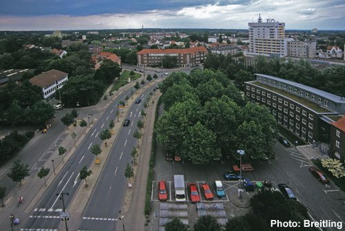 DELMENHORST: Aussicht vom Wasserturm / View from water tower • 1999