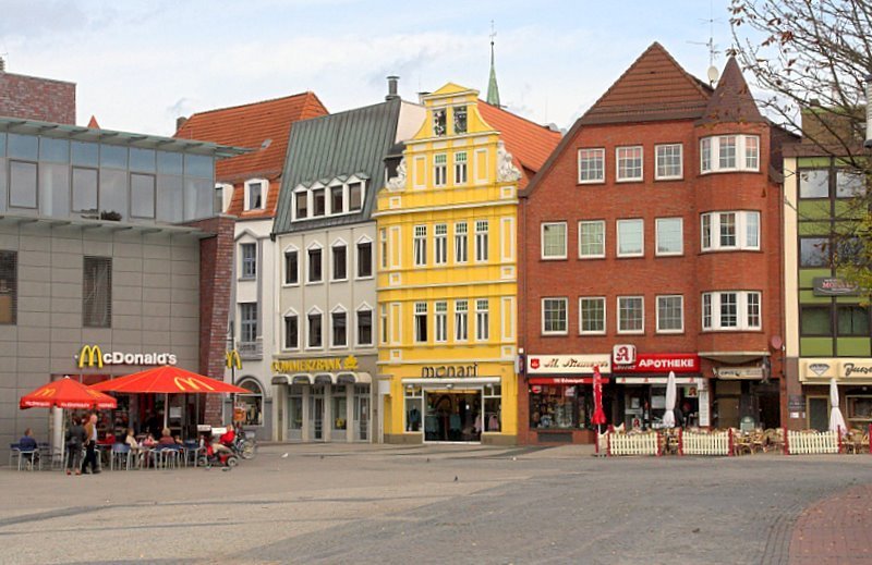 Häuserfassade Delmenhorst