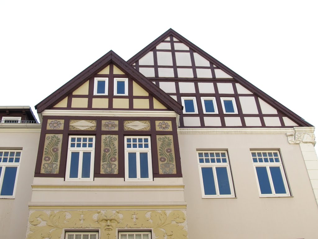 Delmenhorst, Lange Straße, Fachwerkgiebel