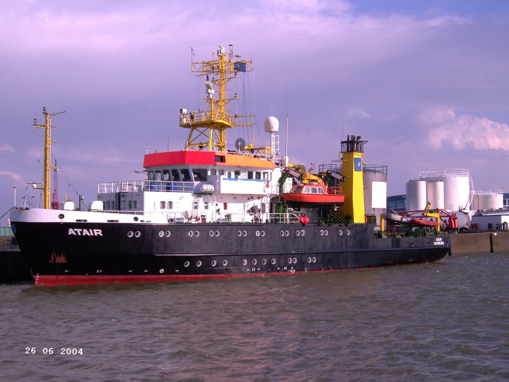 Cuxhaven - VWFS "ATAIR" - Vermessungs-, Wracksuch-, Forschungsschiff