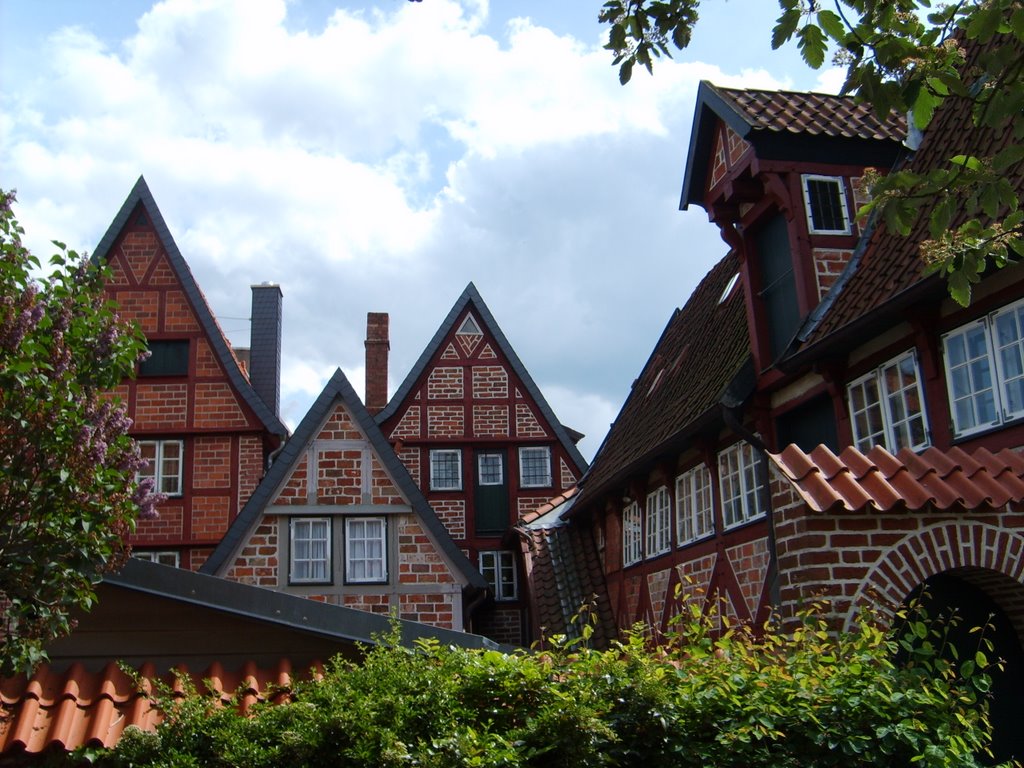 Altstadt - Hinterhöfe im besten Zustand - Lüneburg