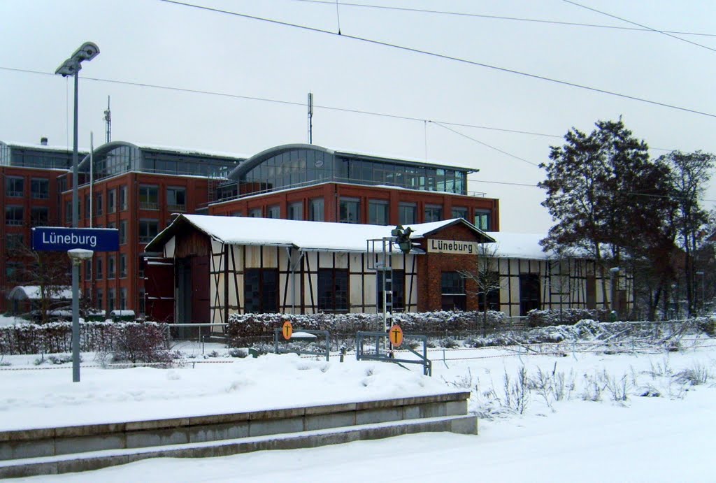 Altes Bahnbetriebswerk Lüneburg / Old train depot Lüneburg