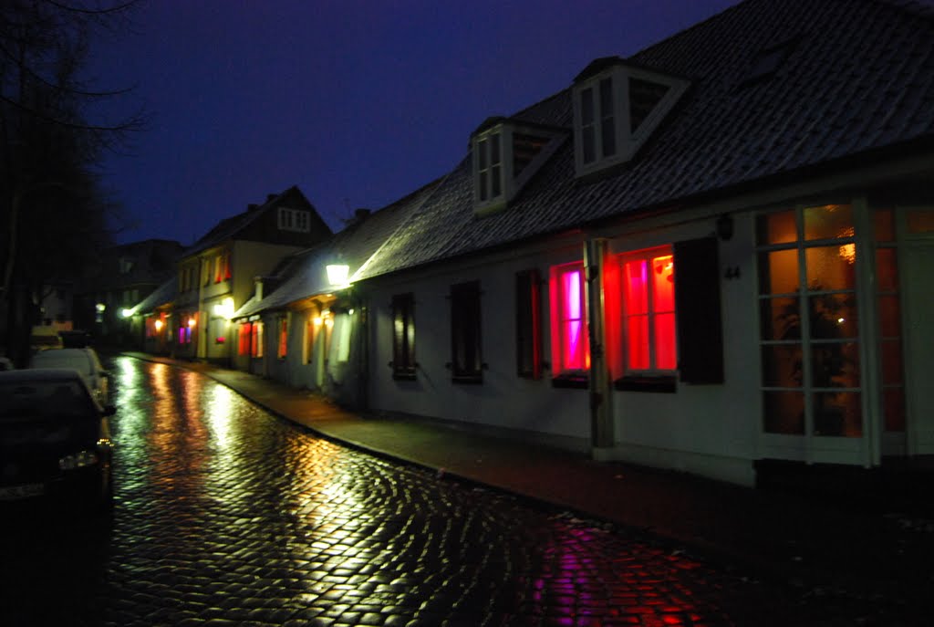 Die "Bunte" Meile von Lüneburg.