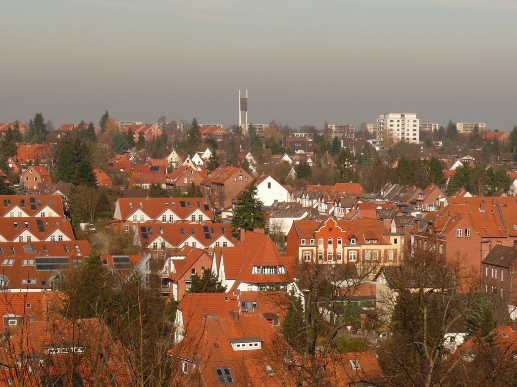 Lüneburg - Blick vom Kalk- zum Kreideberg -