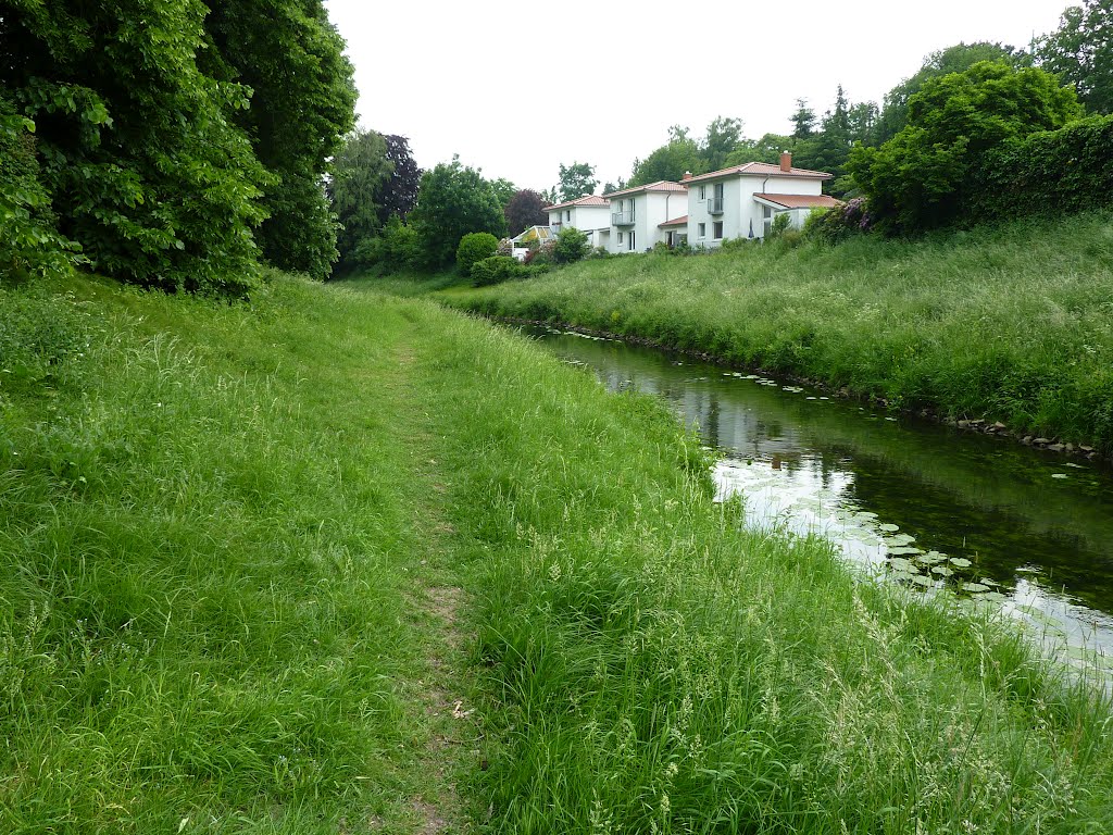 Am Kornmühlensteg in Nordhorn