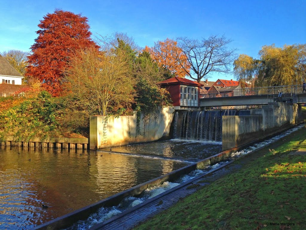 Ölmühlenwehr in Nordhorn