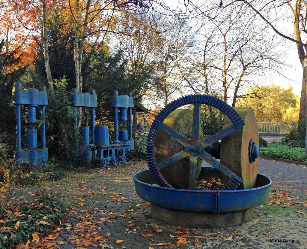 Mühlsteine im Nordhorner Stadtpark