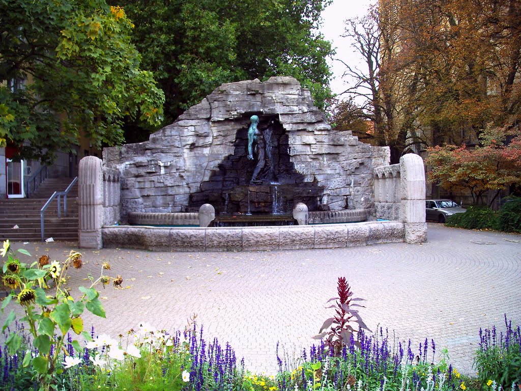 Der Bergmannsbrunnen in Osnabrück