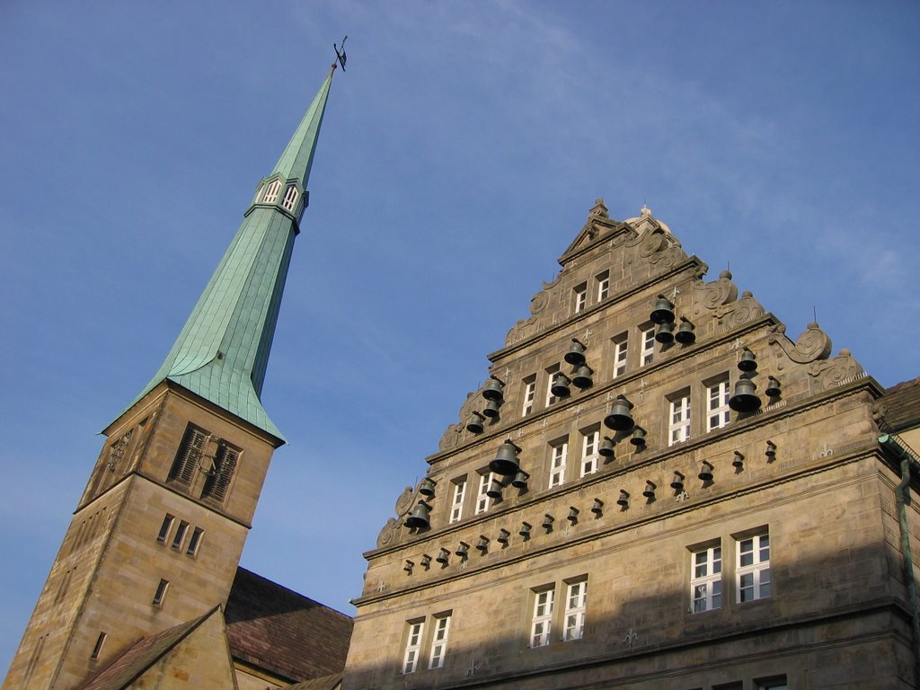 Hameln - Marktkirche und Hochzeitshaus