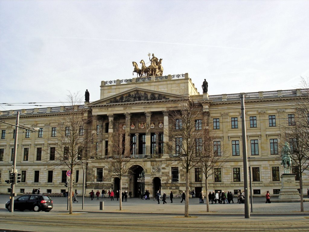 Braunschweig, Old castle and today a city-mall