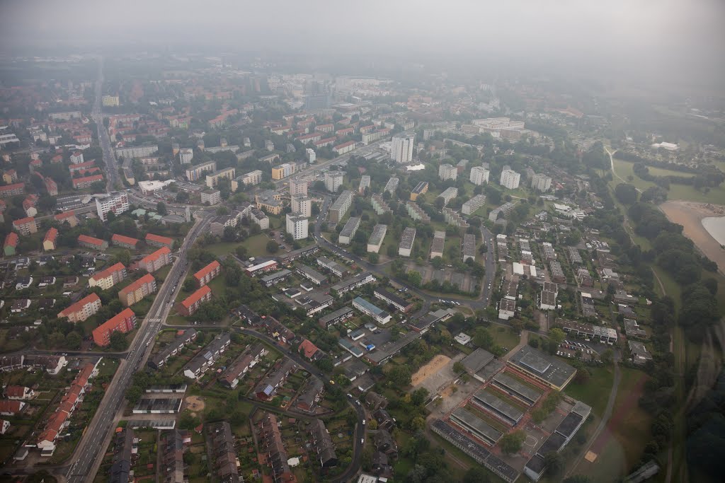 Luftaufnahme | Grundschule St. Michael am See | Salzgitter Lebenstedt