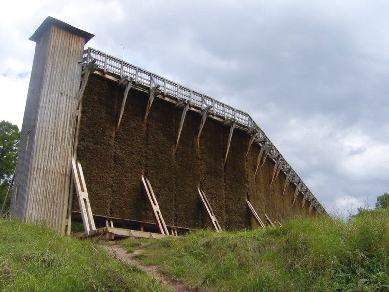T - Geöffnet für Besucher--Gradierwerk im Salinental