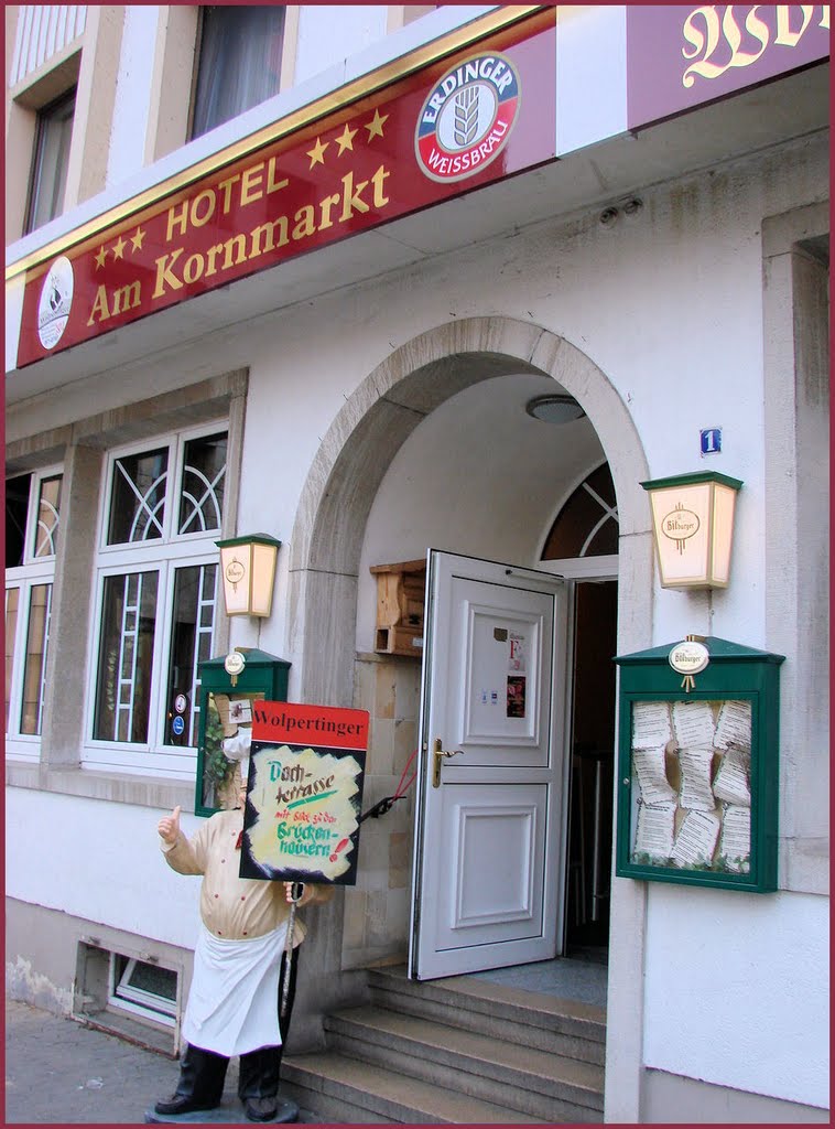 Hotel am Kornmarkt / Wirtshaus Wolpertinger, Bad Kreuznach, April 2009