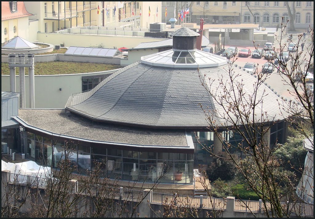 Blick zur Crucenia-Therme, April 2009