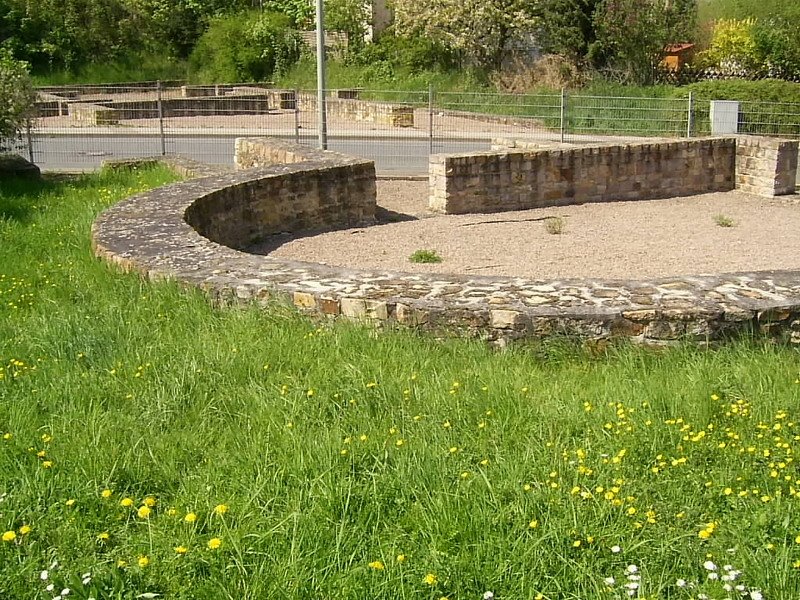 T - Grundriss der Römervilla