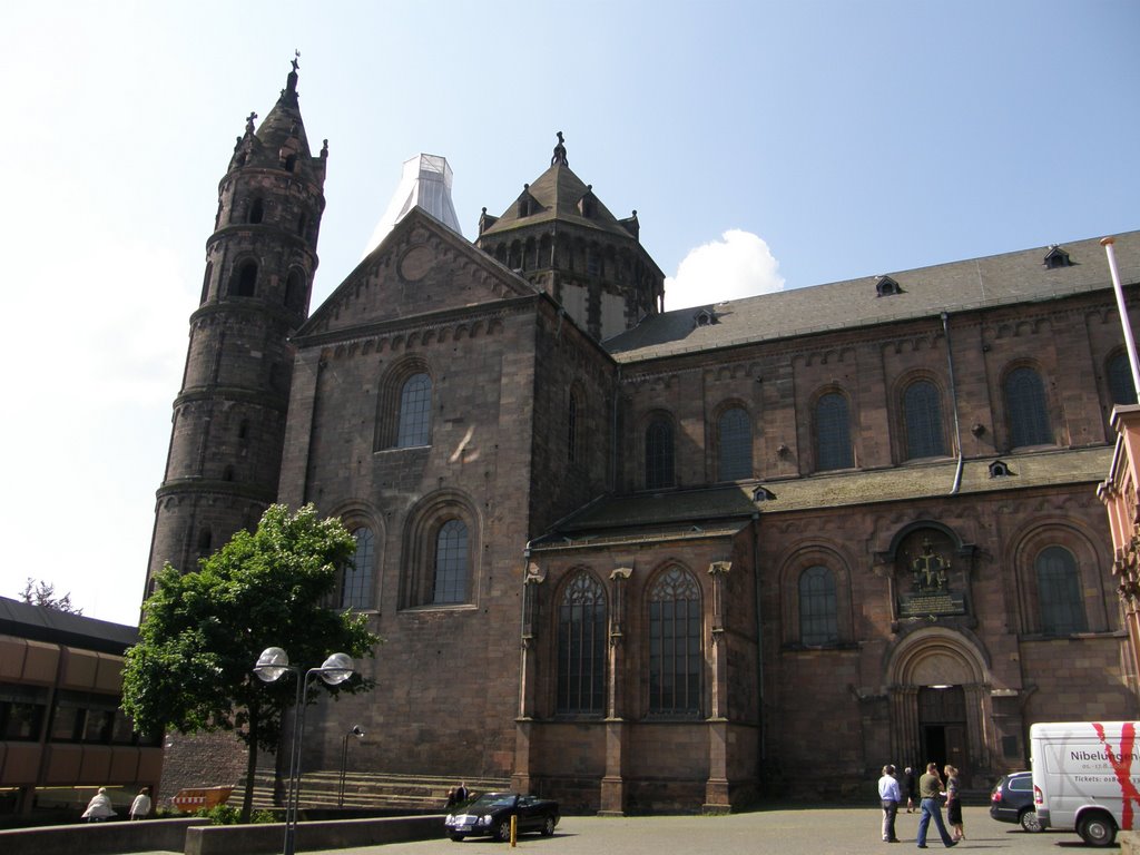 Wormser Dom (Dom St Peter), Worms, Deutschland
