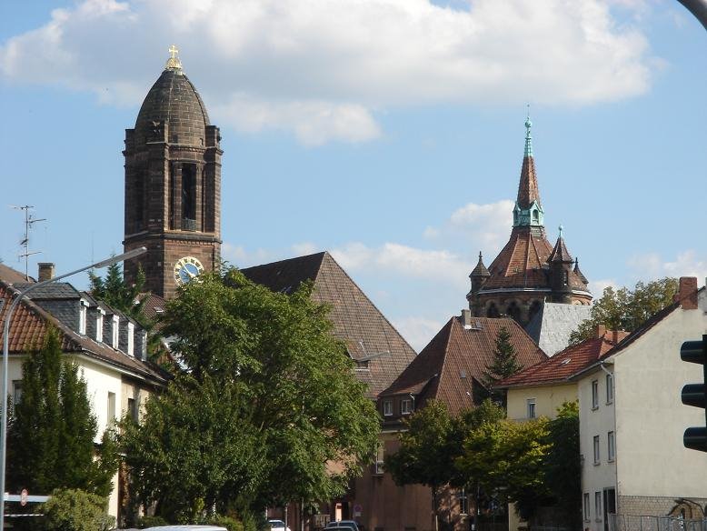 Kirche und Wasserturm