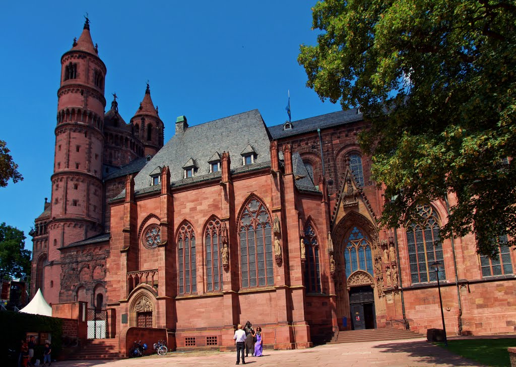 Cathédrale romane St Peter, Worms.