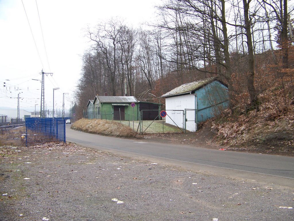 old sheds in Kaiserslautern, Kohlenhofstr.  (usage unknown to me)
