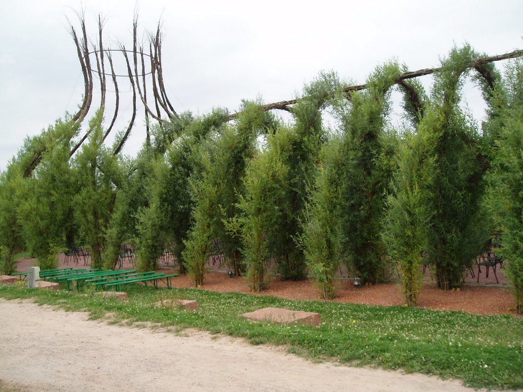"Willow Church" at Landesgartenschau Kaiserslautern, Germany