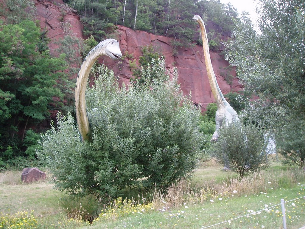 Dinosaurs at Landesgartenschau Kaiserslautern, Germany