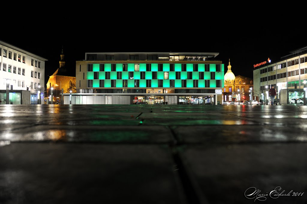 Der Stiftsplatz bei Nacht