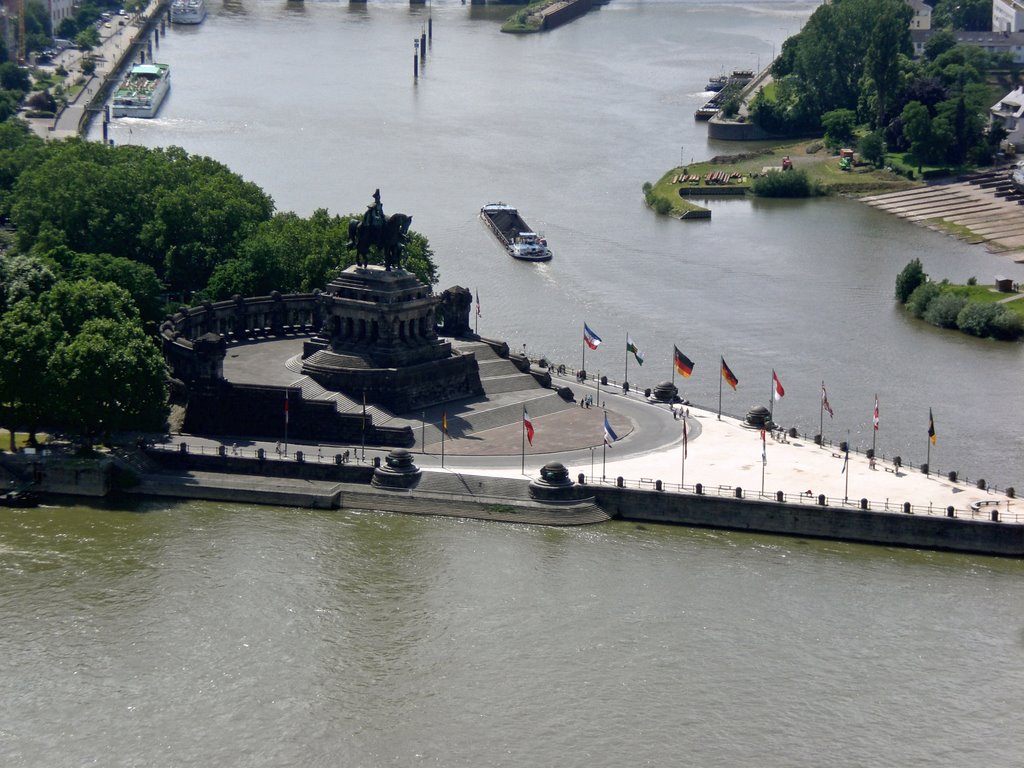 Deutsches Eck. Wilhelm der I