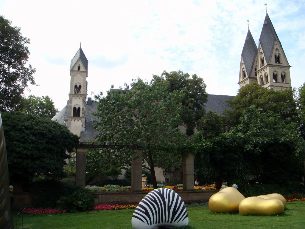 ALEMANIA Iglesia de San Kastor y museo Ludwig, Koblenz