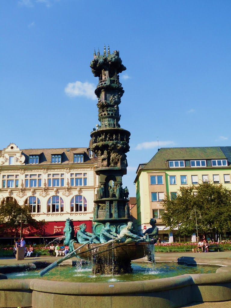 Historiensäule (It tells the history of Koblenz). To enlarge