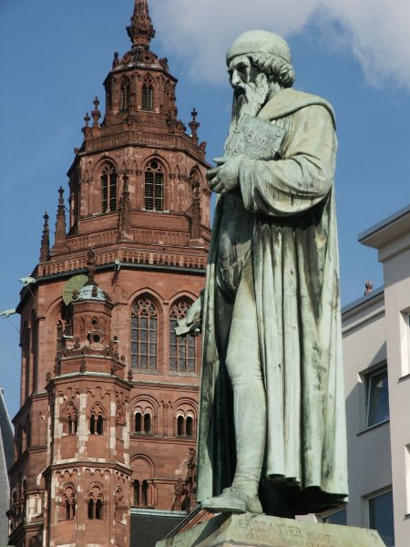 Mainz,Gutenberg und Martinsdom