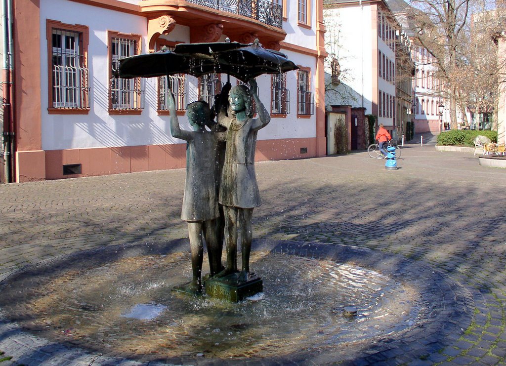 Statue, Ballplatz, Mainz