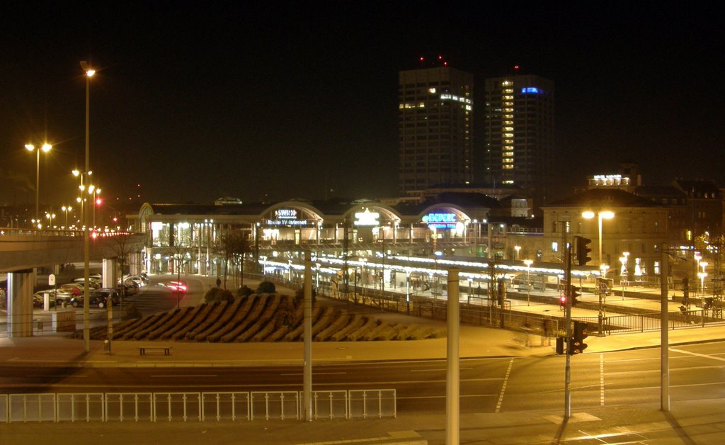Hauptbahnhof at Night
