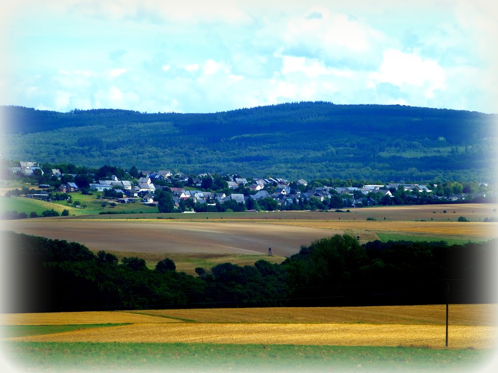 Sargenroth von Womrath aus gesehen