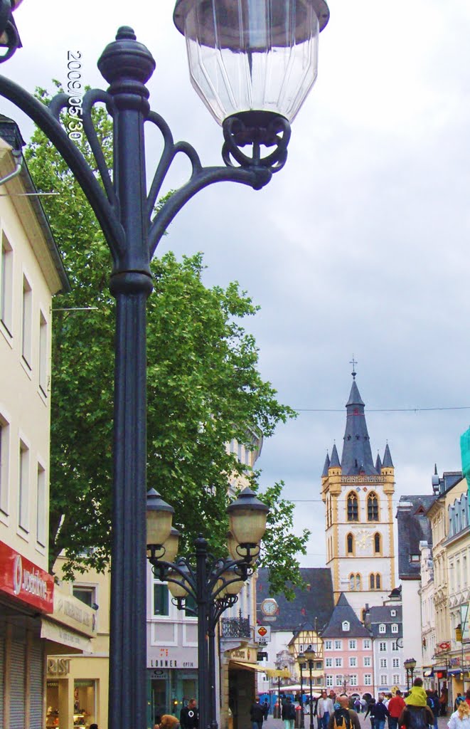A view from Simeonstrasse, Trier, Germany