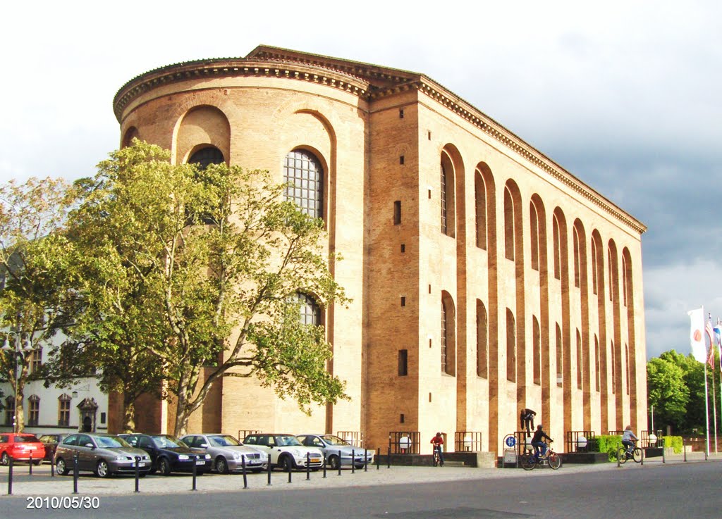 Konstantin Basilika, a Roman Monument - one of the UNESCO Heritage sites in Trier, Germany