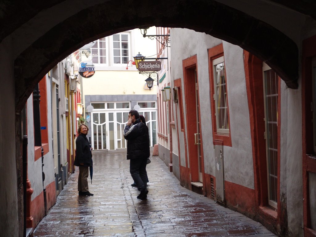 view into the old Jude alley