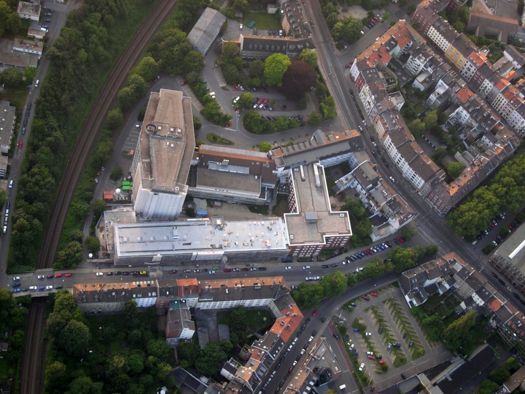 Ballonsicht: Das Luisenhospital