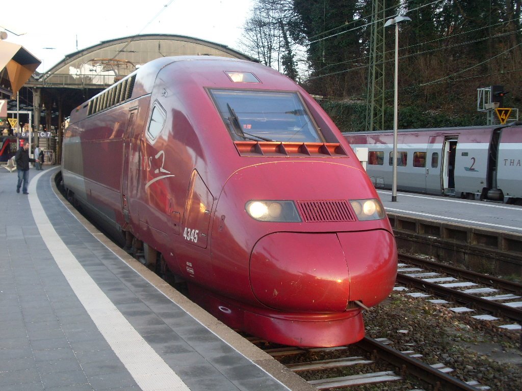 Thalys TGV 2x (Foto Laurens de Groot)