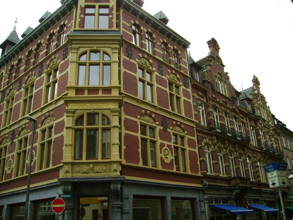 Gebäude bei der Rethelstraße