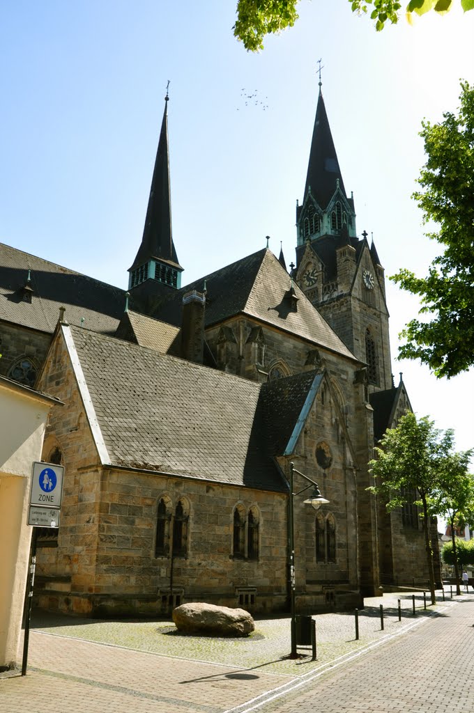 Marienkirche in Ahlen Juni 2010