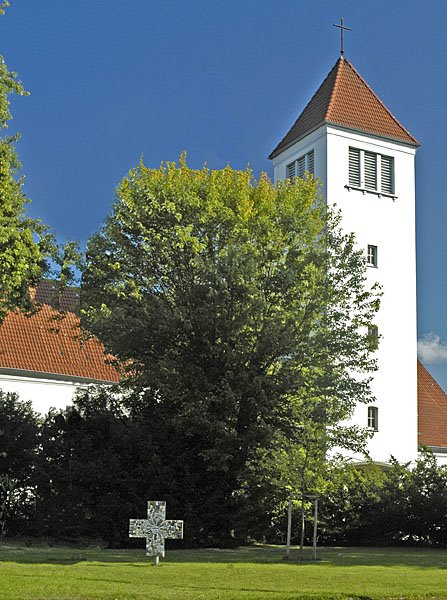 Ahlen, Christuskirche, evangelische Kirche in der Gemmericher Straße
