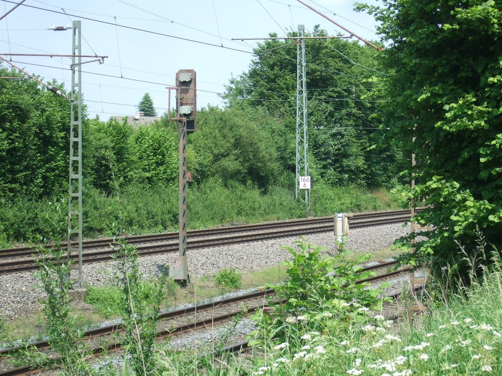 Blocksignal 843 von hinten