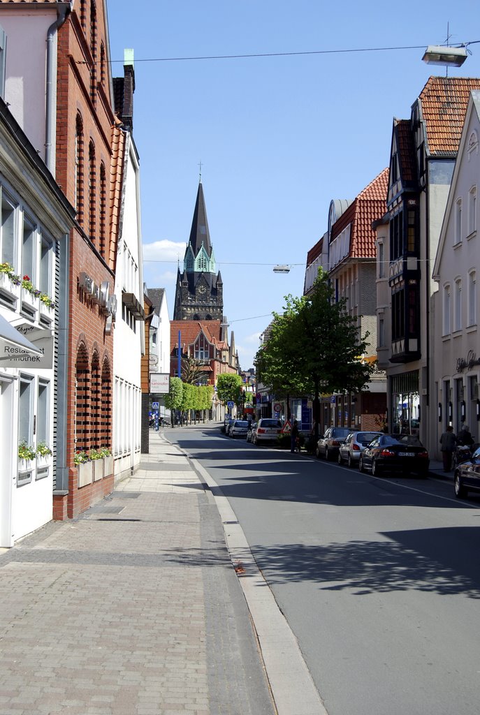Ahlen - Weststraße stadteinwärts