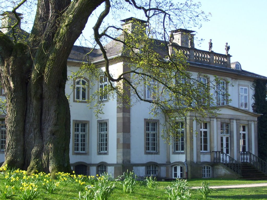 Schloß Stietencron im Frühling