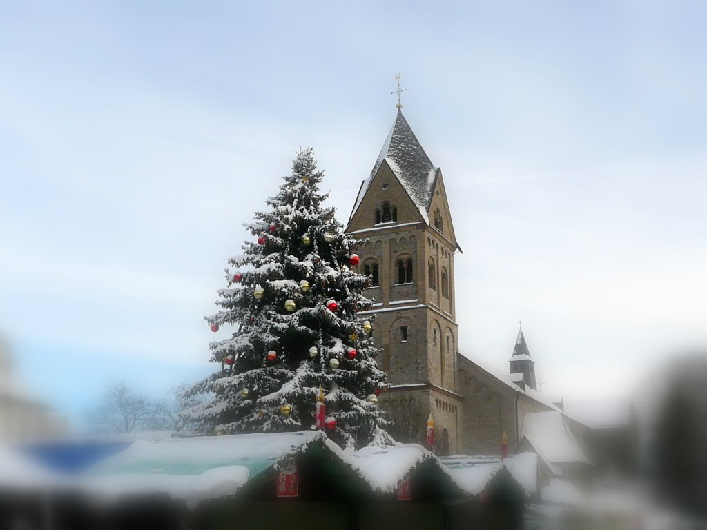 St. Laurentius Kirche in Bergisch Gladbach -Weihnachten 2009