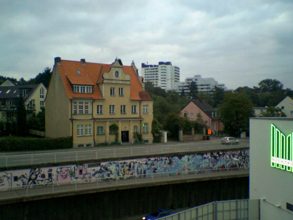 Bergisch Gladbach - Blick vom Marktkauf-Dach